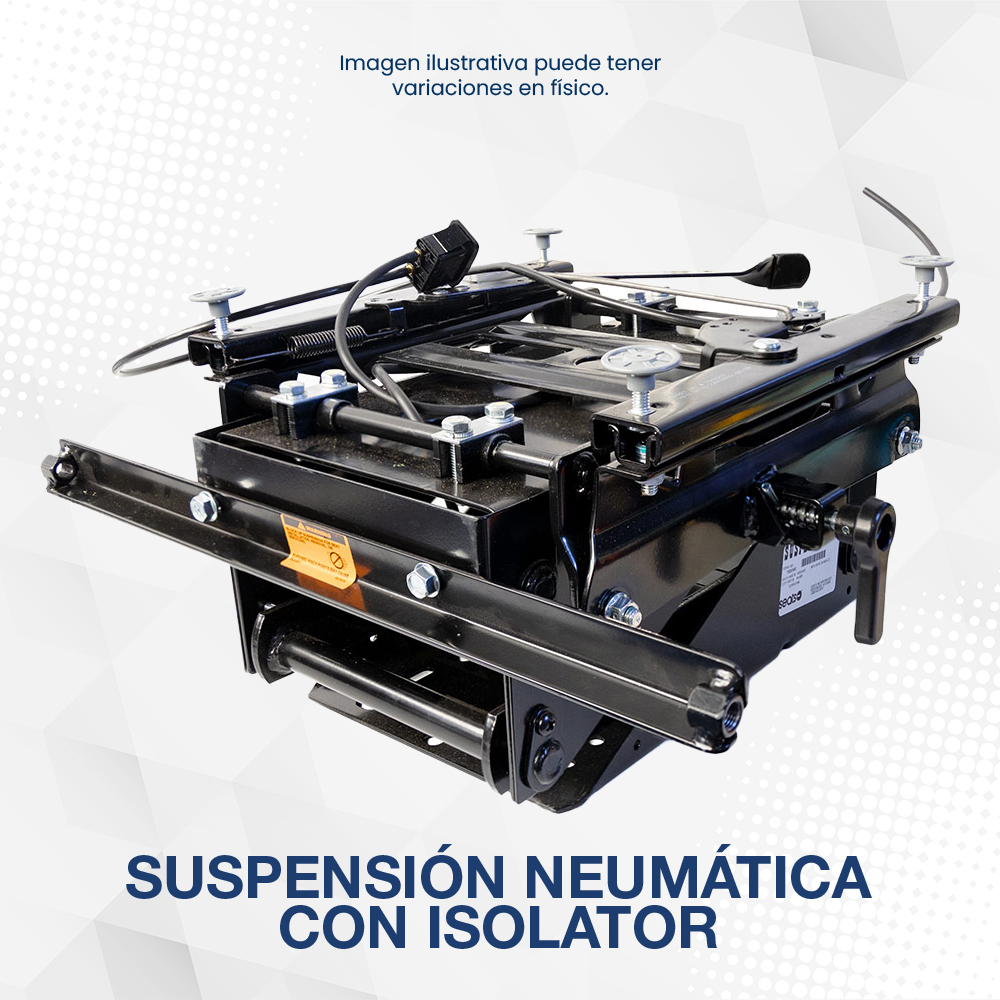 Suspensión neumática con insolator